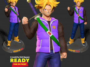 Come on baby - Trunks 3D 打印模型