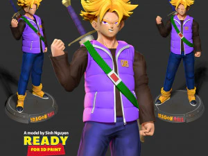 Come on baby - Trunks 3D Print Model