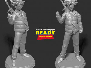 Come on baby - Trunks 3D 打印模型
