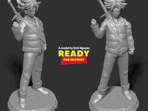 Come on baby - Trunks 3D Print Model