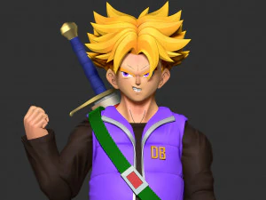 Come on baby - Trunks 3D Print Model