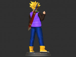 Come on baby - Trunks 3D 打印模型