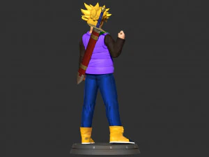 Come on baby - Trunks 3D Print Model