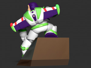 Buzz Lightyear Fanart 3D Print Model