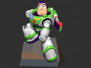Buzz Lightyear Fanart 3D Print Model