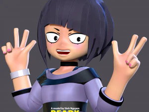 Kid Kyoka Jiro 3D Print Model