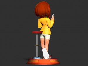 Kid Ochaco Uraraka 3D Print Model