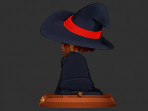 Witch chibi 3D Print Model