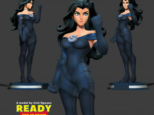 Superwoman Stylized Modelo de impresión 3D