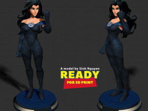 Superwoman Stylized Modelo de impresión 3D