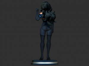 Superwoman Stylized Modelo de impresión 3D