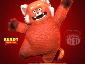 터닝 레드 - 이미린 3D 프린트 모델