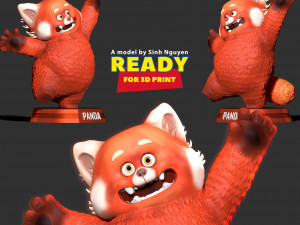 Turning Red - Meilin Lee Modello di stampa 3D