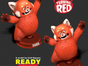 Turning Red - Meilin Lee 3D Print Model