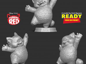 Turning Red - Meilin Lee 3D Print Model