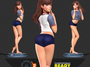 DVa - Fanart Model do druku 3D