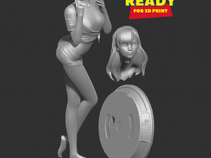 DVa - Fanart Model do druku 3D