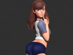 DVa - Fanart Model do druku 3D