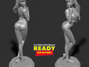 DVa - Fanart Model do druku 3D