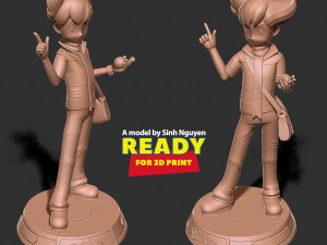 Barry - Pokemon Fanart 3D Print Model