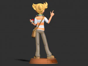 Barry - Pokemon Fanart 3D Print Model
