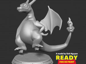 Charizard - Pokemon Unite 3D Print Model