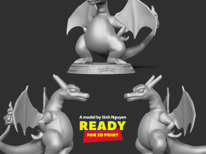 Charizard - Pokemon Unite 3D 打印模型
