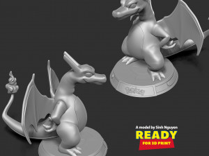 Charizard - Pokemon Unite 3D 打印模型
