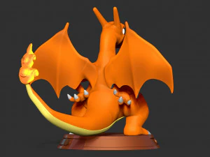 Charizard - Pokemon Unite 3D Print Model