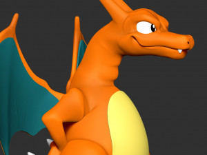 Charizard - Pokemon Unite 3D 打印模型