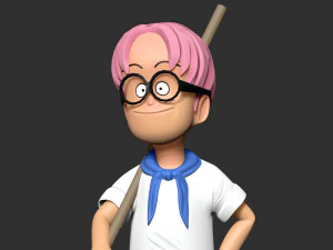 Kid Koby - One Piece Fanart 3D Print Model