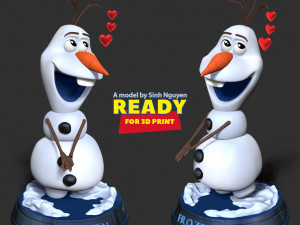 Olaf - Merry Christmas Modelo de impresión 3D