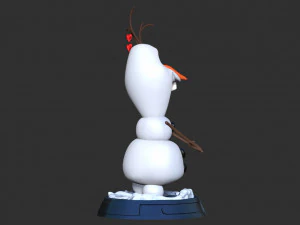 Olaf - Merry Christmas 3D Print Model