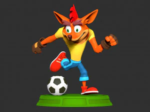 Crash Player Fanart 3D Print Model