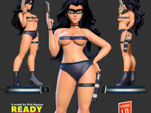 Wonder Woman Stylized - version 2 3D Print Model
