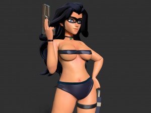 Wonder Woman Stylized - version 2 3D Print Model