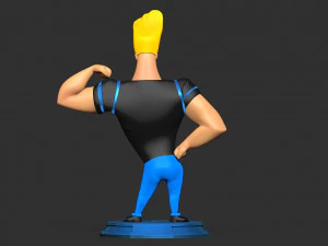 Johnny Bravo 3D Print Model
