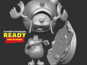 Snowman Chopper 3D Print Model