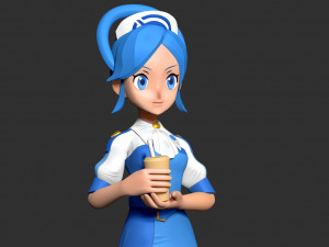 Tricia - Pokemon Masters Fanart 3D Print Model