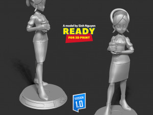 Tricia - Pokemon Masters Fanart 3D Print Model