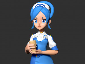 Tricia - Pokemon Masters Fanart 3D Print Model