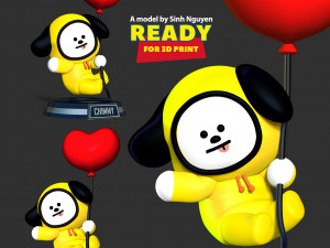 Chimmy - Happy New Year 2023 Modelo de Impressão 3D