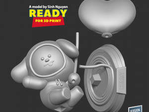 Chimmy - Happy New Year 2023 Modelo de Impressão 3D