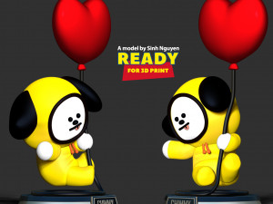Chimmy - Happy New Year 2023 Modelo de Impressão 3D