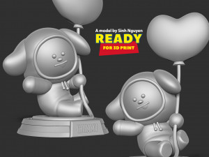 Chimmy - Happy New Year 2023 Modelo de Impressão 3D