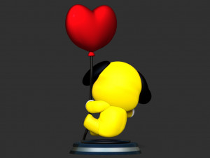 Chimmy - Happy New Year 2023 Modelo de Impressão 3D