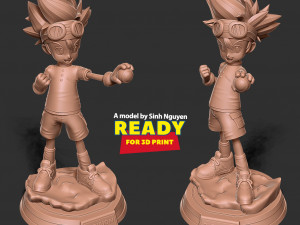 Taichi Yagami - Digimon Fanart Model do druku 3D