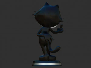 Felix the Cat 2 3D Print Model