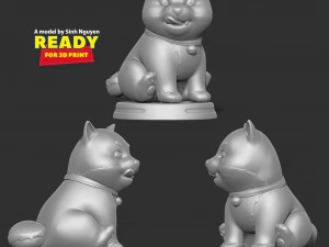 Shiba Inu - Happy New Year 2023 3D Print Model