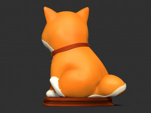 Shiba Inu - Happy New Year 2023 3D Print Model